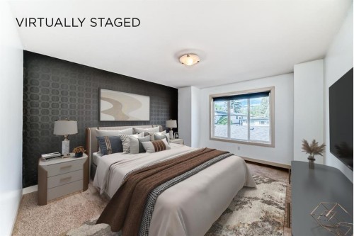 2-1921 30 Street Sw, Calgary, AB - Indoor Photo Showing Bedroom