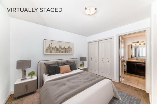 2-1921 30 Street Sw, Calgary, AB - Indoor Photo Showing Bedroom