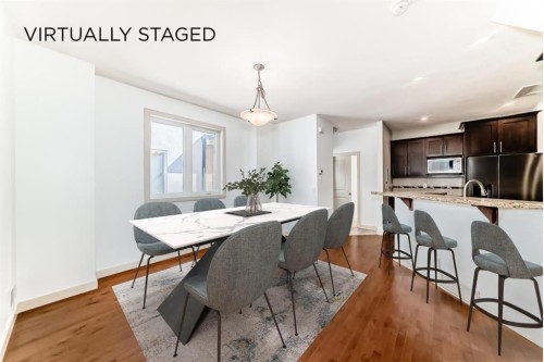 2-1921 30 Street Sw, Calgary, AB - Indoor Photo Showing Dining Room