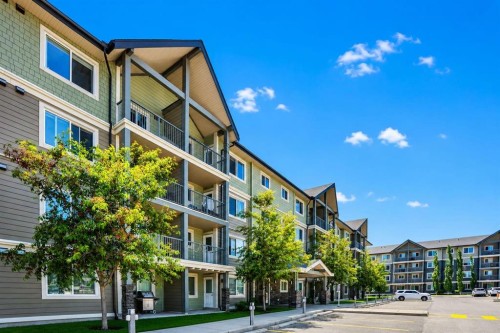 1312-181 Skyview Ranch Manor Ne, Calgary, AB - Outdoor With Balcony With Facade