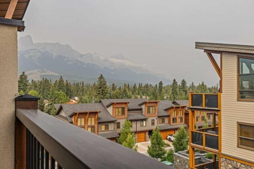 409-1105 Spring Creek Drive, Canmore, AB - Outdoor With Balcony