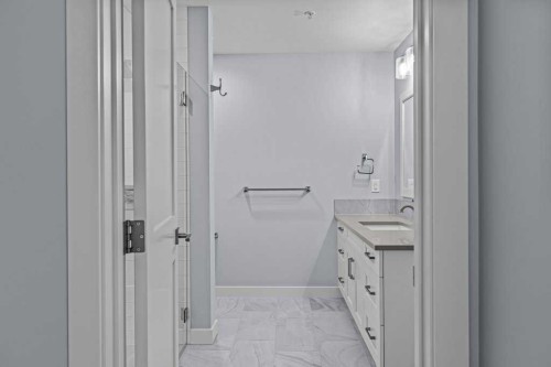 409-1105 Spring Creek Drive, Canmore, AB - Indoor Photo Showing Bathroom