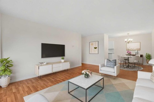 607-8948 Elbow Drive Sw, Calgary, AB - Indoor Photo Showing Living Room
