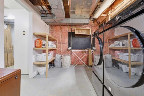 816 Ranchview Circle Nw, Calgary, AB - Indoor Photo Showing Basement