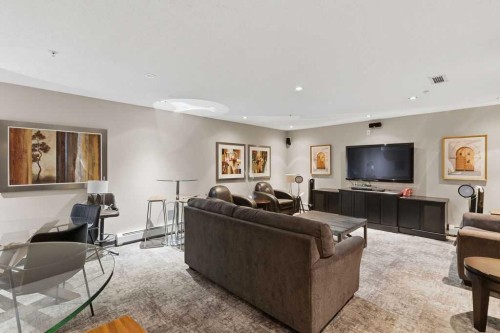 402-11 Millrise Drive Sw, Calgary, AB - Indoor Photo Showing Living Room