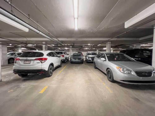 402-11 Millrise Drive Sw, Calgary, AB - Indoor Photo Showing Garage