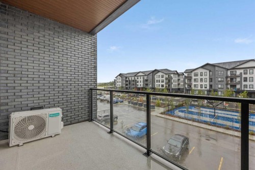 3301-100 Banister Drive, Okotoks, AB - Outdoor With Balcony With Exterior