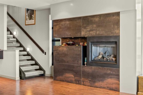 1937 28 Avenue Sw, Calgary, AB - Indoor Photo Showing Other Room With Fireplace