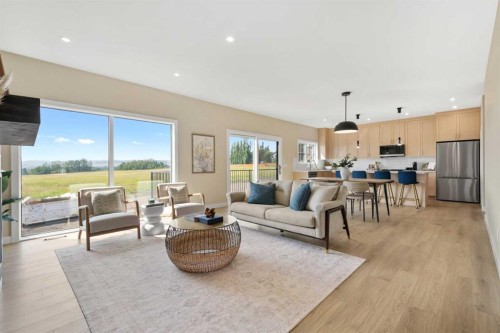 329 Flare Avenue Sw, Diamond Valley, AB - Indoor Photo Showing Living Room