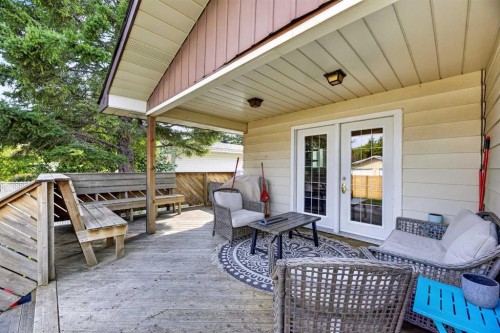 5509 57 Avenue, Olds, AB - Outdoor With Deck Patio Veranda With Exterior