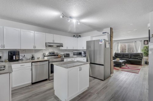 192 Martin Crossing Crescent Ne, Calgary, AB - Indoor Photo Showing Kitchen With Stainless Steel Kitchen