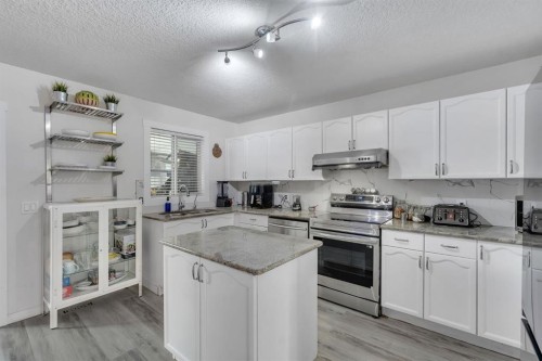 192 Martin Crossing Crescent Ne, Calgary, AB - Indoor Photo Showing Kitchen