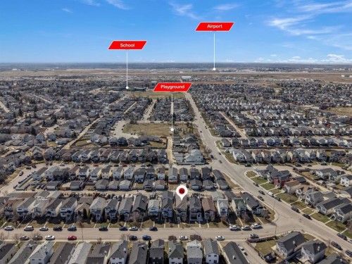 192 Martin Crossing Crescent Ne, Calgary, AB - Outdoor With View