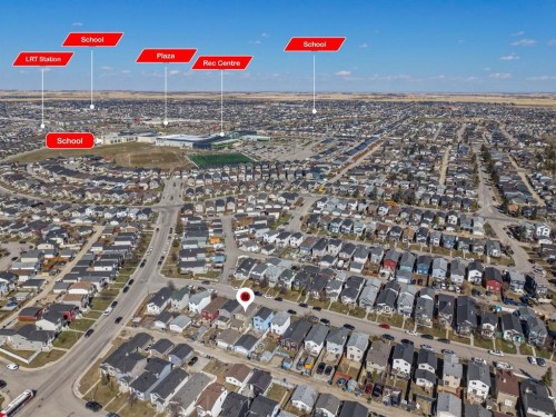 192 Martin Crossing Crescent Ne, Calgary, AB - Outdoor With View