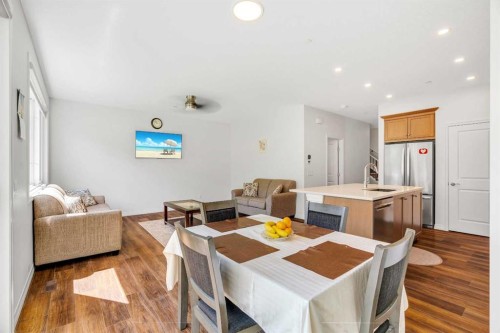 244 Lucas Way Nw, Calgary, AB - Indoor Photo Showing Dining Room