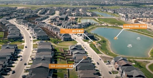 244 Lucas Way Nw, Calgary, AB - Outdoor With View