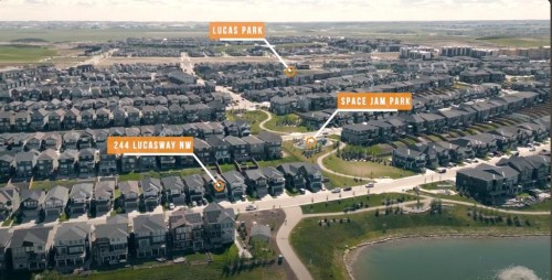 244 Lucas Way Nw, Calgary, AB - Outdoor With View