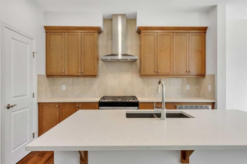 244 Lucas Way Nw, Calgary, AB - Indoor Photo Showing Kitchen