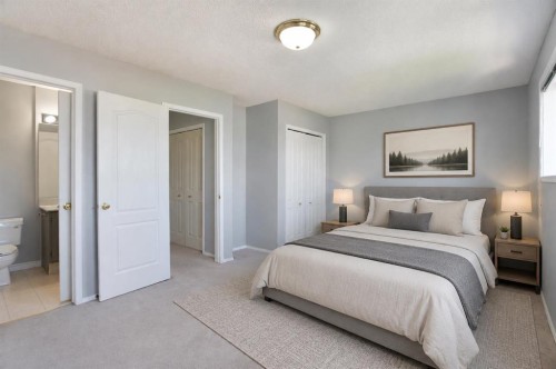 7269 Laguna Way Ne, Calgary, AB - Indoor Photo Showing Bedroom