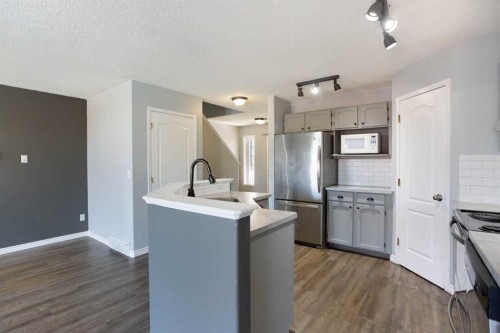 7269 Laguna Way Ne, Calgary, AB - Indoor Photo Showing Kitchen With Stainless Steel Kitchen