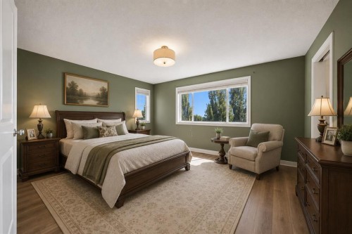 204 Eversyde Mews Sw, Calgary, AB - Indoor Photo Showing Bedroom