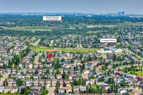 204 Eversyde Mews Sw, Calgary, AB - Outdoor With View
