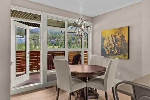 418 Riva Heights, Canmore, AB - Indoor Photo Showing Dining Room