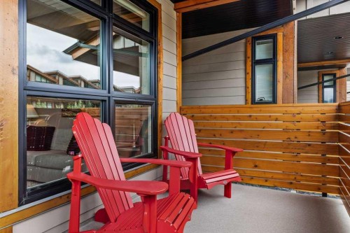 418 Riva Heights, Canmore, AB - Outdoor With Deck Patio Veranda With Exterior
