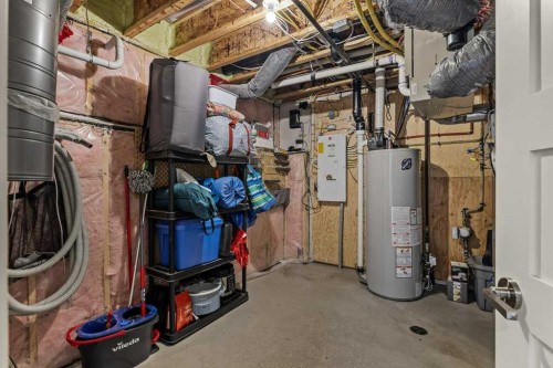 418 Riva Heights, Canmore, AB - Indoor Photo Showing Basement