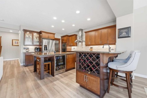 274 Autumn Circle Se, Calgary, AB - Indoor Photo Showing Kitchen With Upgraded Kitchen