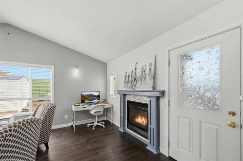 46 Citadel Meadow Crescent Nw, Calgary, AB - Indoor With Fireplace