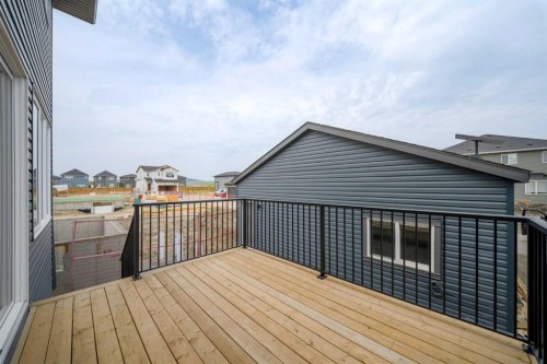 96 Fireside Common, Cochrane, AB - Outdoor With Deck Patio Veranda With Exterior