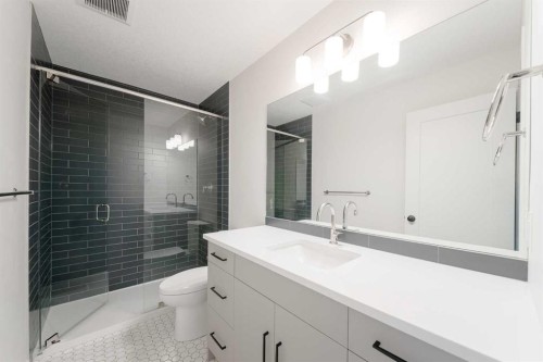 96 Fireside Common, Cochrane, AB - Indoor Photo Showing Bathroom