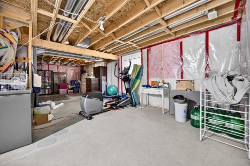 437 Tuscany Drive Nw, Calgary, AB - Indoor Photo Showing Basement