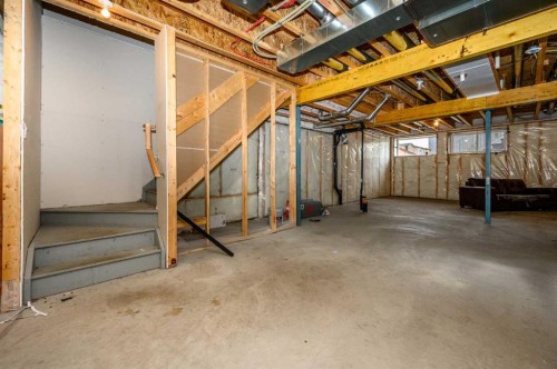 101 Savanna Close Ne, Calgary, AB - Indoor Photo Showing Basement