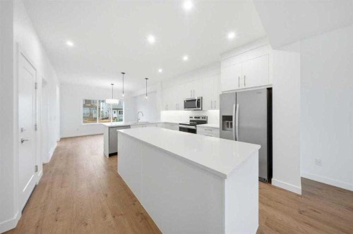 272 Huxbury View Ne, Calgary, AB - Indoor Photo Showing Kitchen With Stainless Steel Kitchen With Upgraded Kitchen