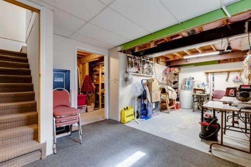 240 Big Hill Circle Se, Airdrie, AB - Indoor Photo Showing Basement