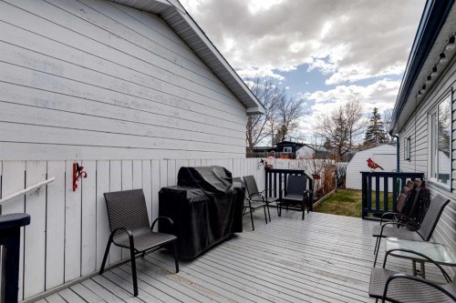 240 Big Hill Circle Se, Airdrie, AB - Outdoor With Deck Patio Veranda With Exterior