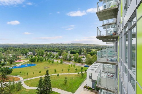 811-30 Brentwood Common Nw, Calgary, AB - Outdoor With Balcony With View