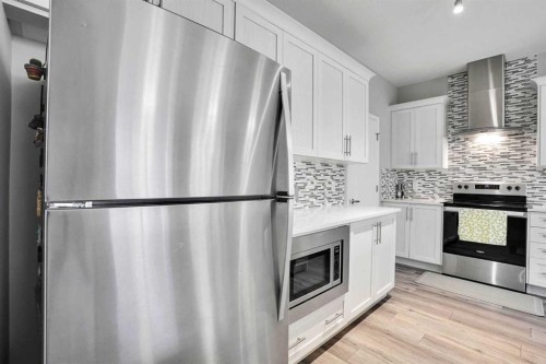 50 Cityside Terrace Ne, Calgary, AB - Indoor Photo Showing Kitchen With Stainless Steel Kitchen With Upgraded Kitchen