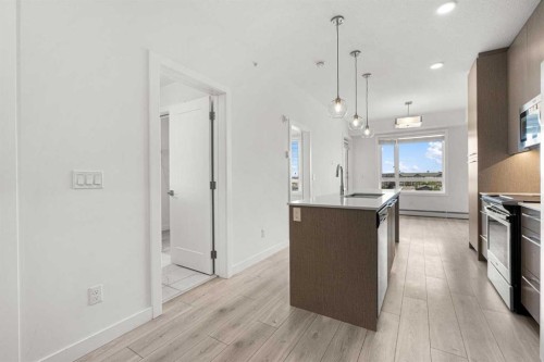 1425-76 Cornerstone Passage Ne, Calgary, AB - Indoor Photo Showing Kitchen With Upgraded Kitchen