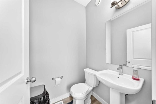 164 Langwell Common Se, Airdrie, AB - Indoor Photo Showing Bathroom