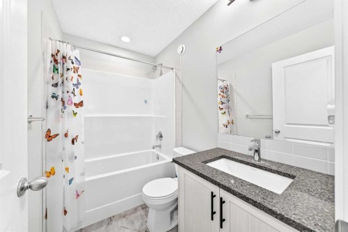 164 Langwell Common Se, Airdrie, AB - Indoor Photo Showing Bathroom