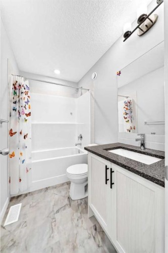 164 Langwell Common Se, Airdrie, AB - Indoor Photo Showing Bathroom