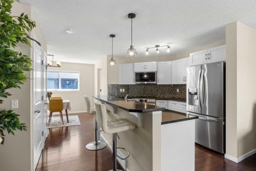 140 Walden Gate Se, Calgary, AB - Indoor Photo Showing Kitchen With Upgraded Kitchen