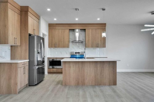 534 Ranch Green, Strathmore, AB - Indoor Photo Showing Kitchen