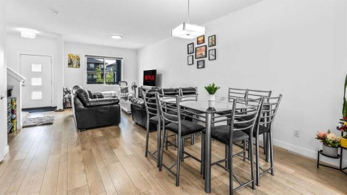 1813 Cornerstone Boulevard Ne, Calgary, AB - Indoor Photo Showing Dining Room