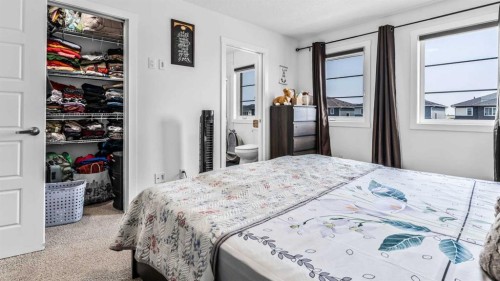 1813 Cornerstone Boulevard Ne, Calgary, AB - Indoor Photo Showing Bedroom