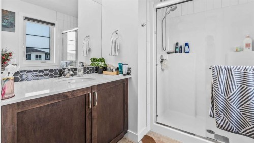 1813 Cornerstone Boulevard Ne, Calgary, AB - Indoor Photo Showing Bathroom
