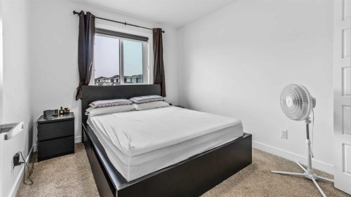 1813 Cornerstone Boulevard Ne, Calgary, AB - Indoor Photo Showing Bedroom